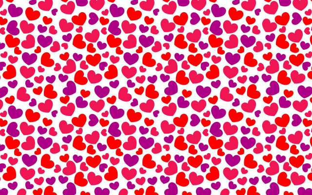Hearts white red purple background free wallpaper - medium preview image