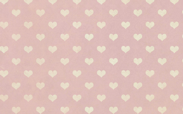 Pink background white hearts white free wallpaper - medium preview image