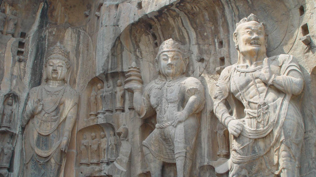 Statues group men women stone free wallpaper - medium preview image