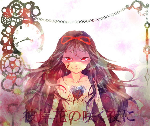 Girl long hair red bow #2 free wallpaper - medium preview image