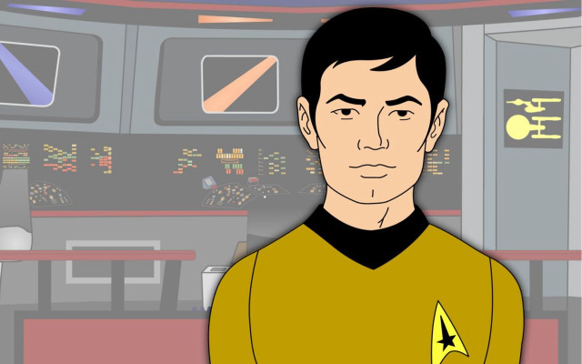 Cartoon man yellow uniform space free wallpaper - medium preview image