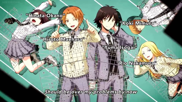 Anime characters english japanese words free wallpaper - medium preview image