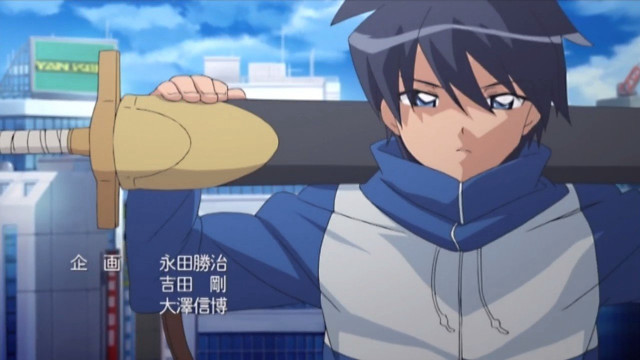 Person holding baseball bat city free wallpaper - medium preview image