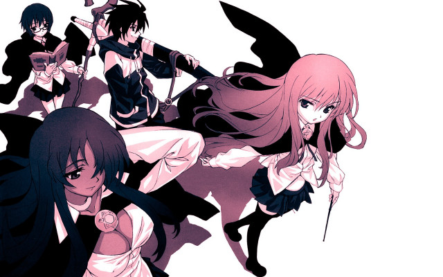 Anime girls long hair black #10 free wallpaper - medium preview image