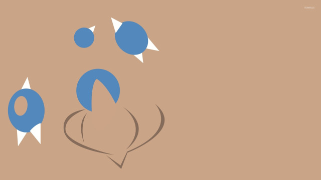 Blue nose ring drawing person free wallpaper - medium preview image