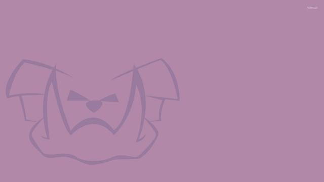 Purple wall face bow tie free wallpaper - medium preview image