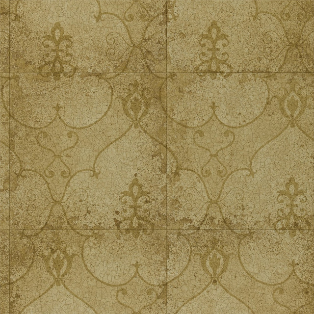 Old wall pattern clock rococo free wallpaper - medium preview image