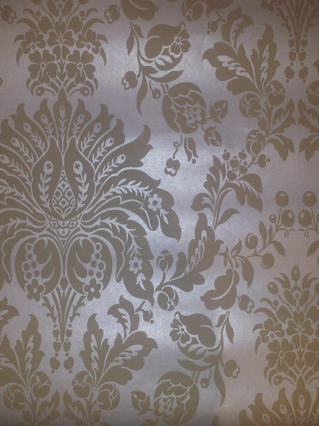 Floral design brown background white free wallpaper - medium preview image