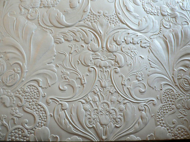 White wall pattern black frame free wallpaper - medium preview image