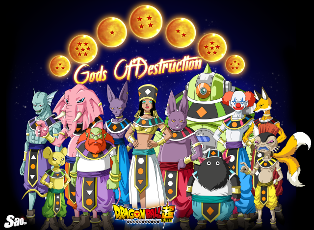Cartoon characters group sign gods free wallpaper - medium preview image