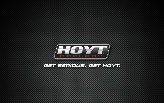 Hoyt archery red white logo free wallpaper - medium preview image