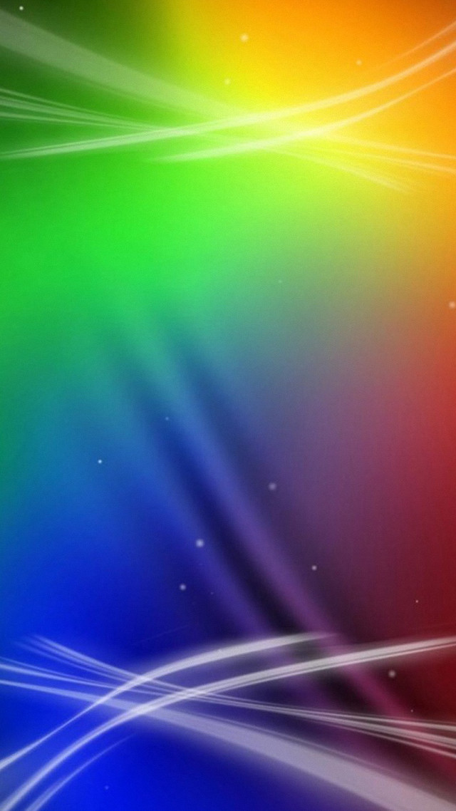 Colorful background rainbow wave white free wallpaper - medium preview image