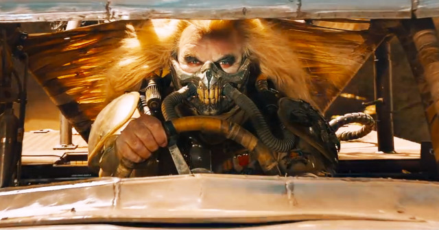 Man gas mask vehicle bird free wallpaper - medium preview image