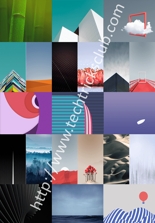 Collage sky background red circle free wallpaper - medium preview image