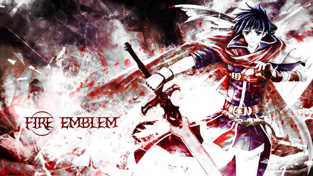 Anime character sword fire emblem free wallpaper - medium preview image
