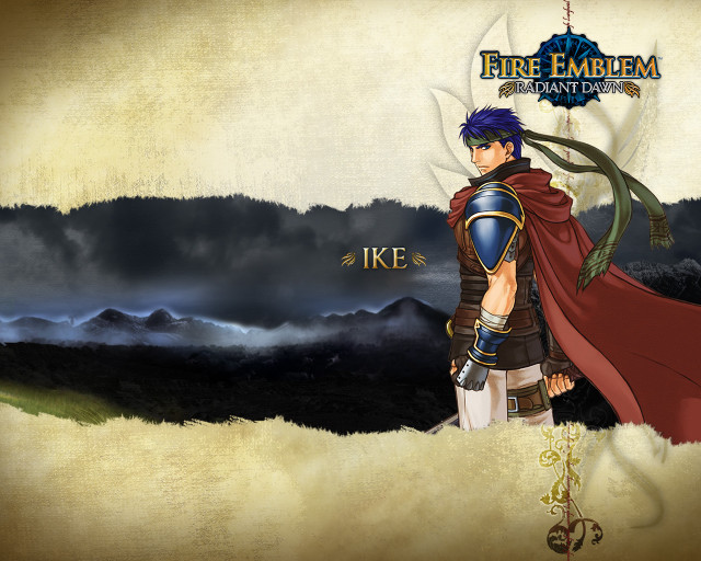 Man red cape mountain sword free wallpaper - medium preview image
