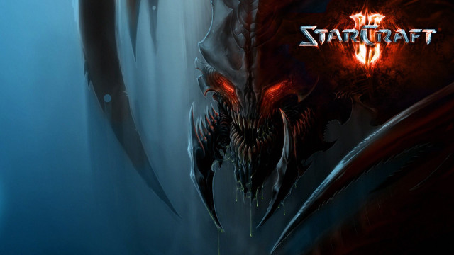 Demonic creature red glowing eye free wallpaper - medium preview image