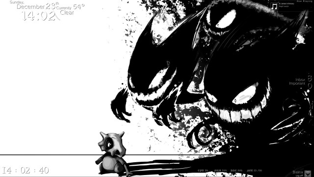 Cat mouse monster face tree free wallpaper - medium preview image