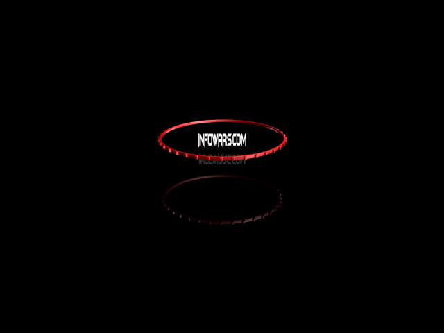Red ring neonson dark background free wallpaper - medium preview image
