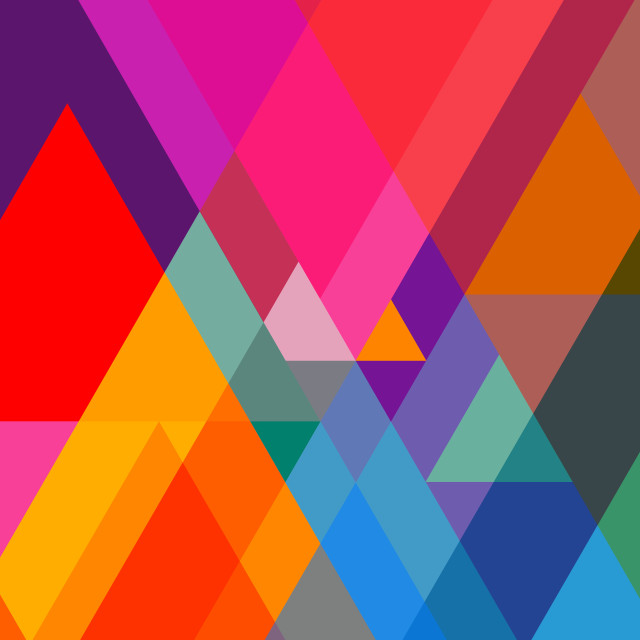 Colorful background squares triangles pattern free wallpaper - medium preview image