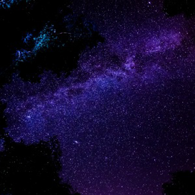 Night sky stars purple blue #2 free wallpaper - medium preview image