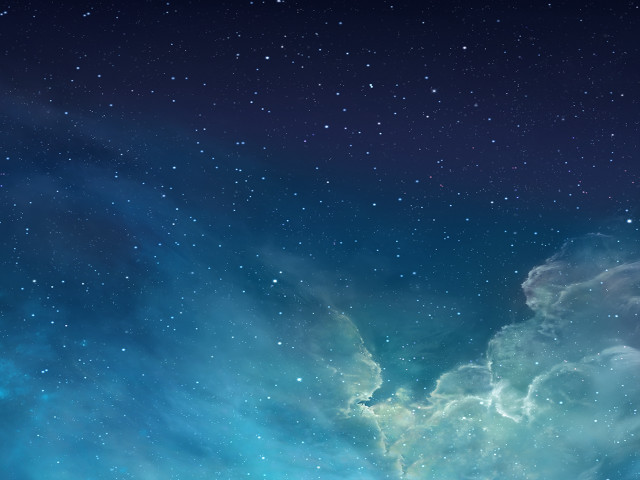 Space stars clouds aurora moonfireworks free wallpaper - medium preview image