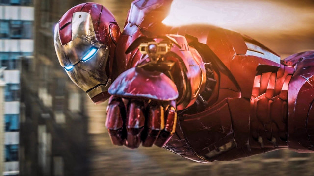 Close up person suit flying free wallpaper - medium preview image