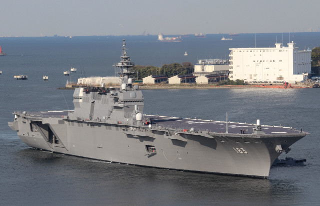 Large gray ship water city #2 free wallpaper - medium preview image