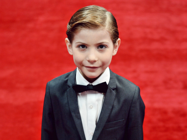 Young boy tuxedo bow tie #3 free wallpaper - medium preview image