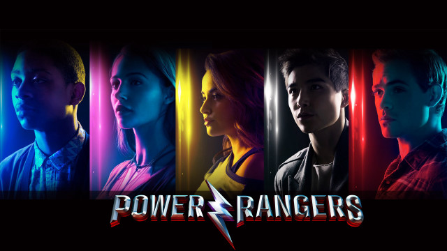 Power rangers group wall lightning free wallpaper - medium preview image