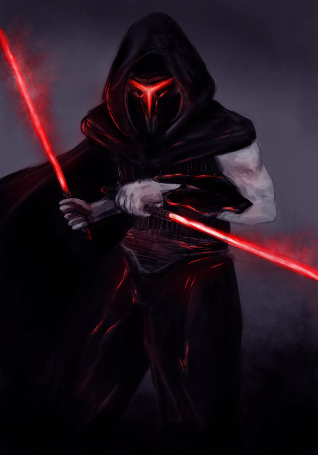 Man suit red saber glowing free wallpaper - medium preview image