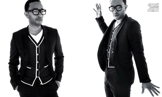 Man suit glasses waving beard free wallpaper - medium preview image