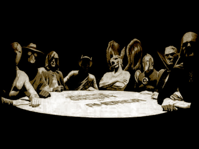 Happy birthday group table celebration free wallpaper - medium preview image