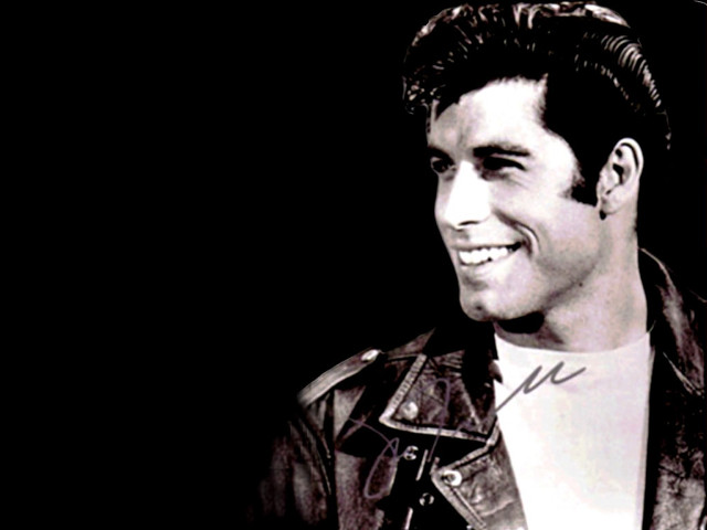 Man leather jacket smiling black free wallpaper - medium preview image
