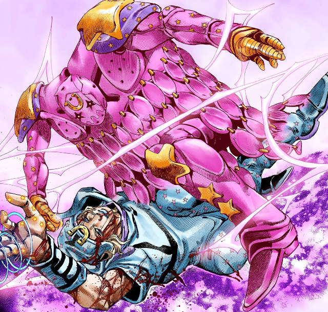 Cartoon character flying sword purple free wallpaper - medium preview image
