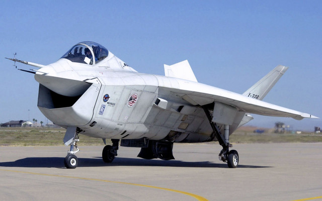 Fighter jet airport runway sky #3 free wallpaper - medium preview image
