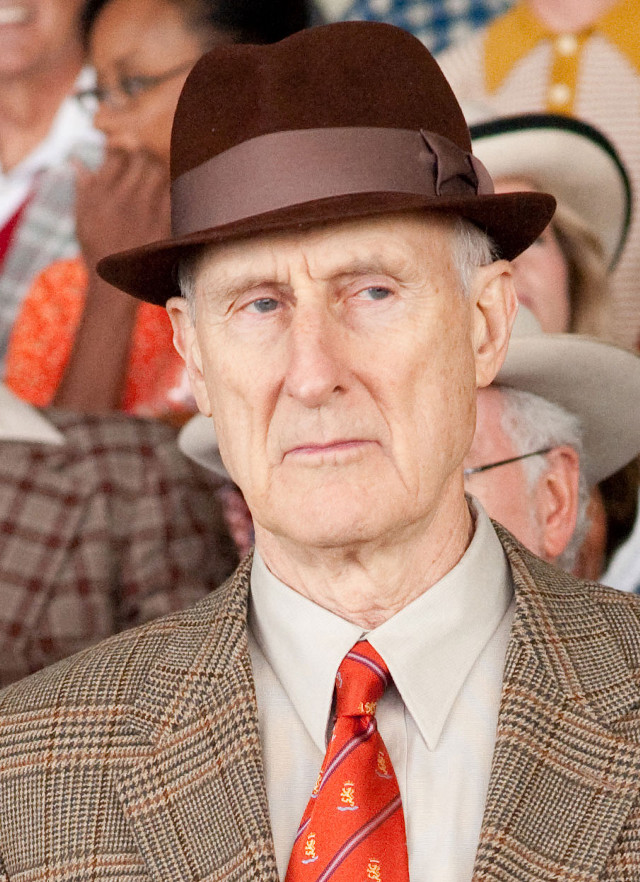 Older man brown hat red free wallpaper - medium preview image