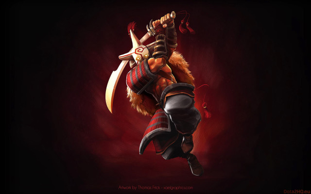 Character sword armor back video free wallpaper - medium preview image