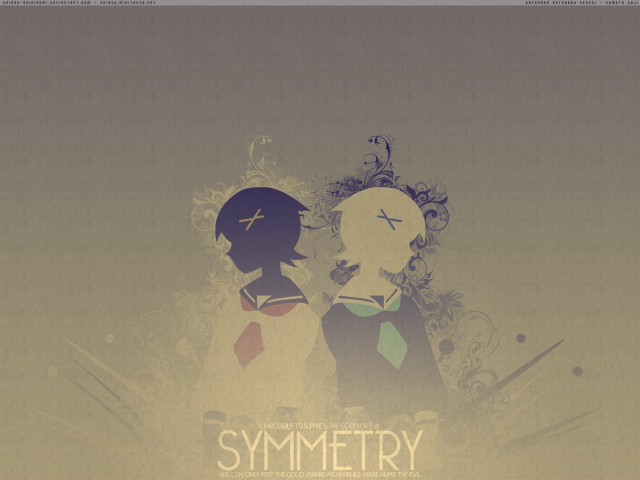 Poster two people clock face free wallpaper - medium preview image