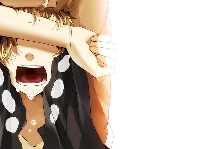 Woman head hands man arm free wallpaper - medium preview image