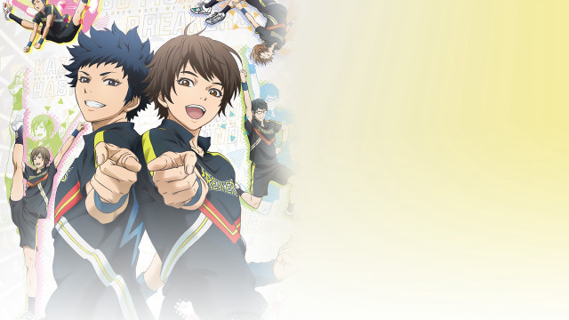 Anime characters thumbs up yellow free wallpaper - medium preview image