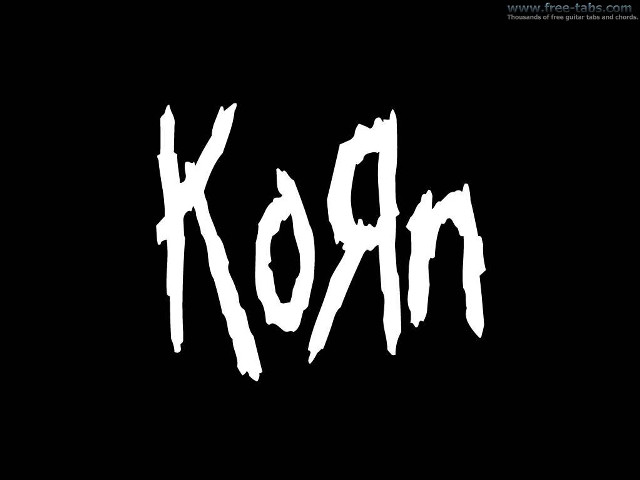 Korn black white photo ink #2 free wallpaper - medium preview image