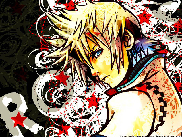 Anime artistic character expression chest free wallpaper - medium preview image