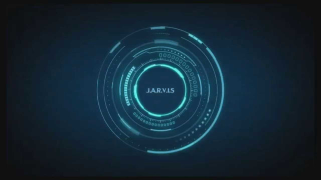 Jarvs circular logo blue green free wallpaper - medium preview image