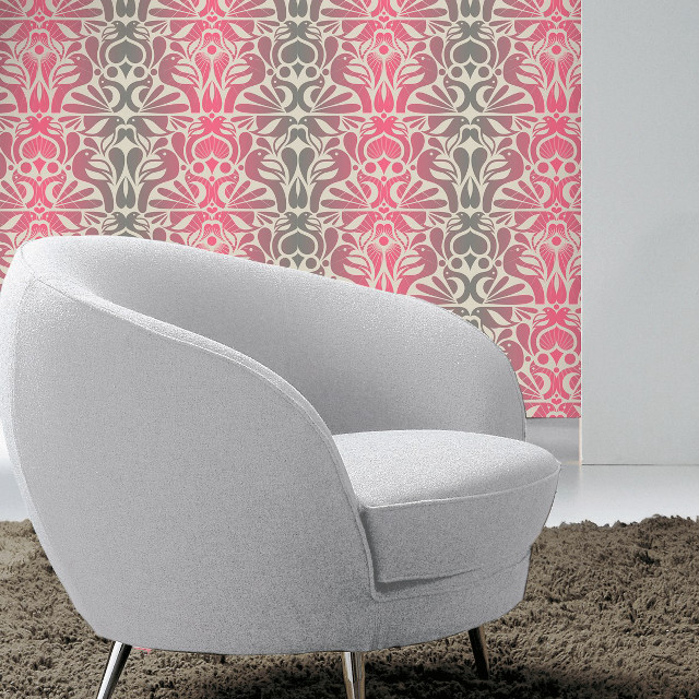 Chair rug wall pink grey free wallpaper - medium preview image
