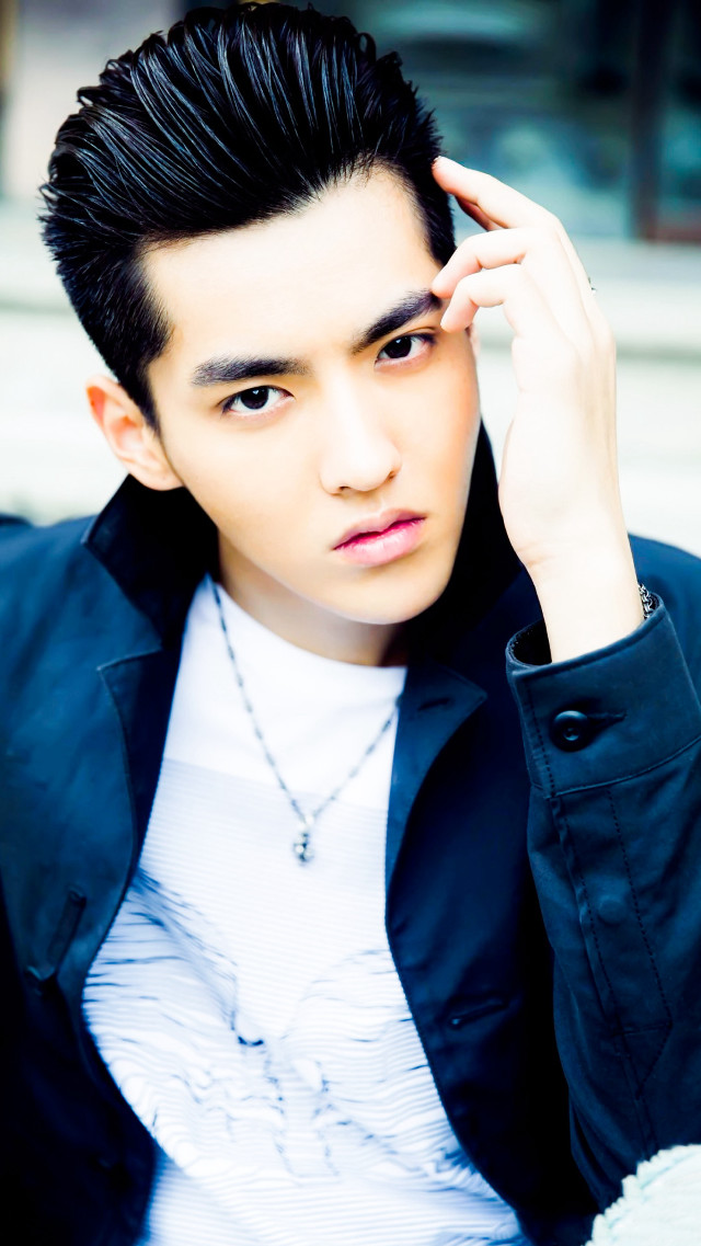 Man black jacket white shirt #4 free wallpaper - medium preview image