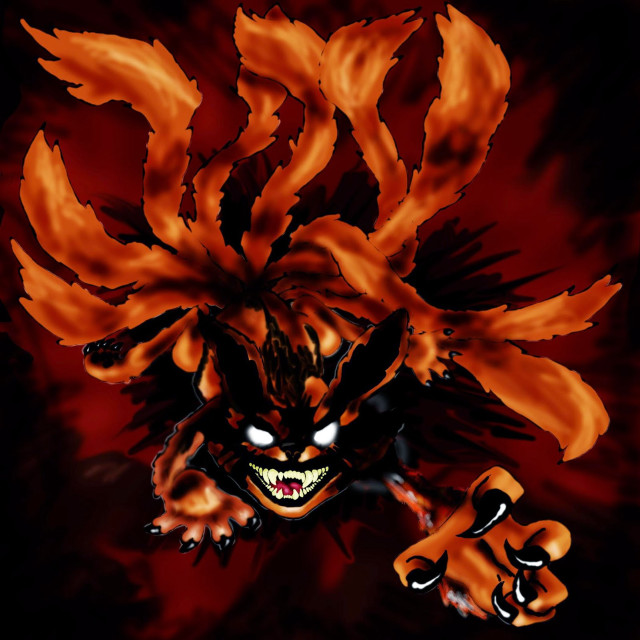 Demonic animal red black background free wallpaper - medium preview image