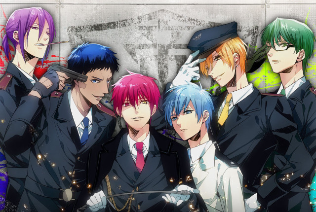 Anime characters colorful hair glasses #4 free wallpaper - medium preview image