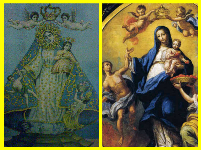 Virgin mary child jesus angels free wallpaper - medium preview image