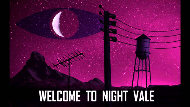 Purple sky eye water tower free wallpaper - medium preview image